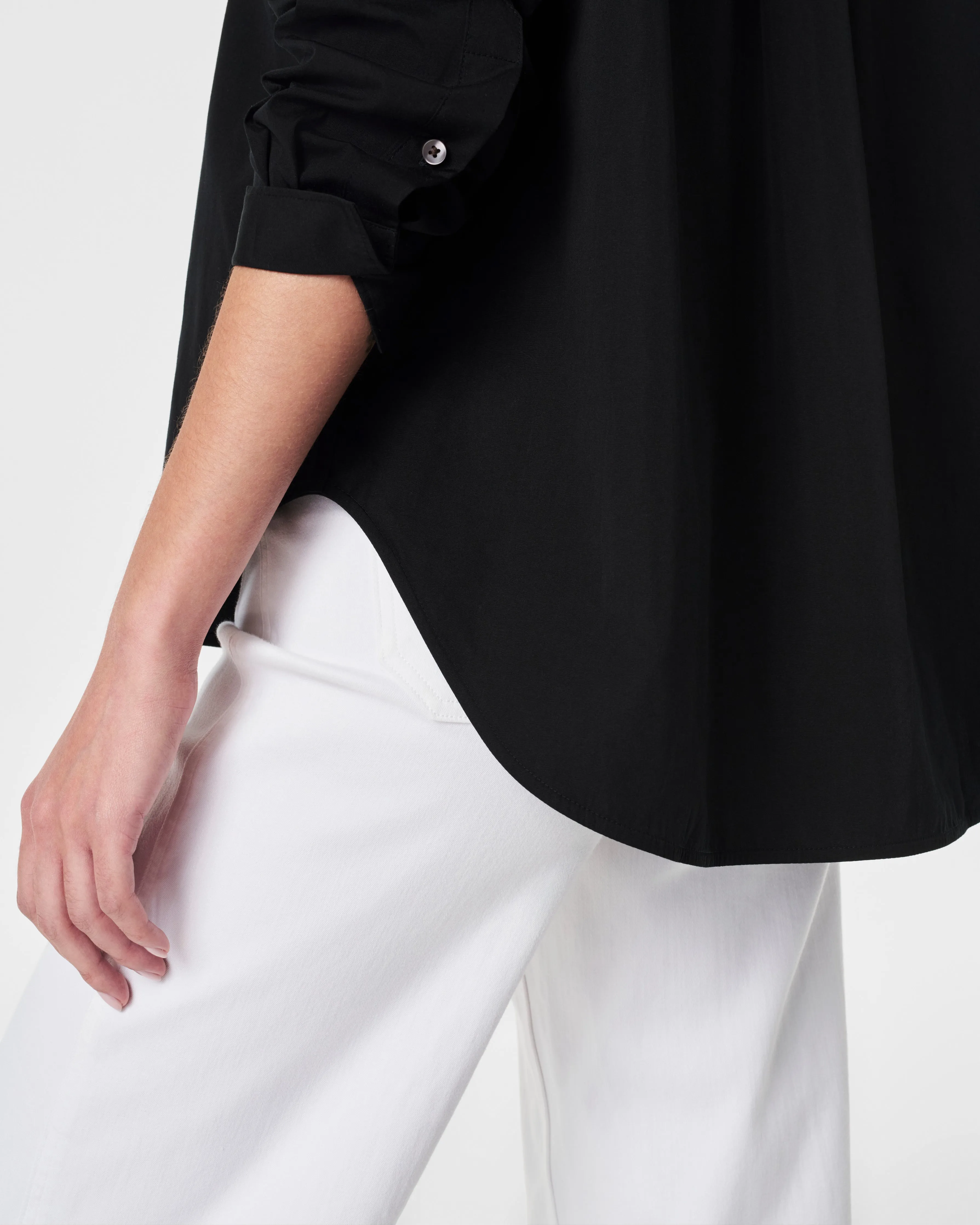 SPANX® Poplin Oversized Button-Down