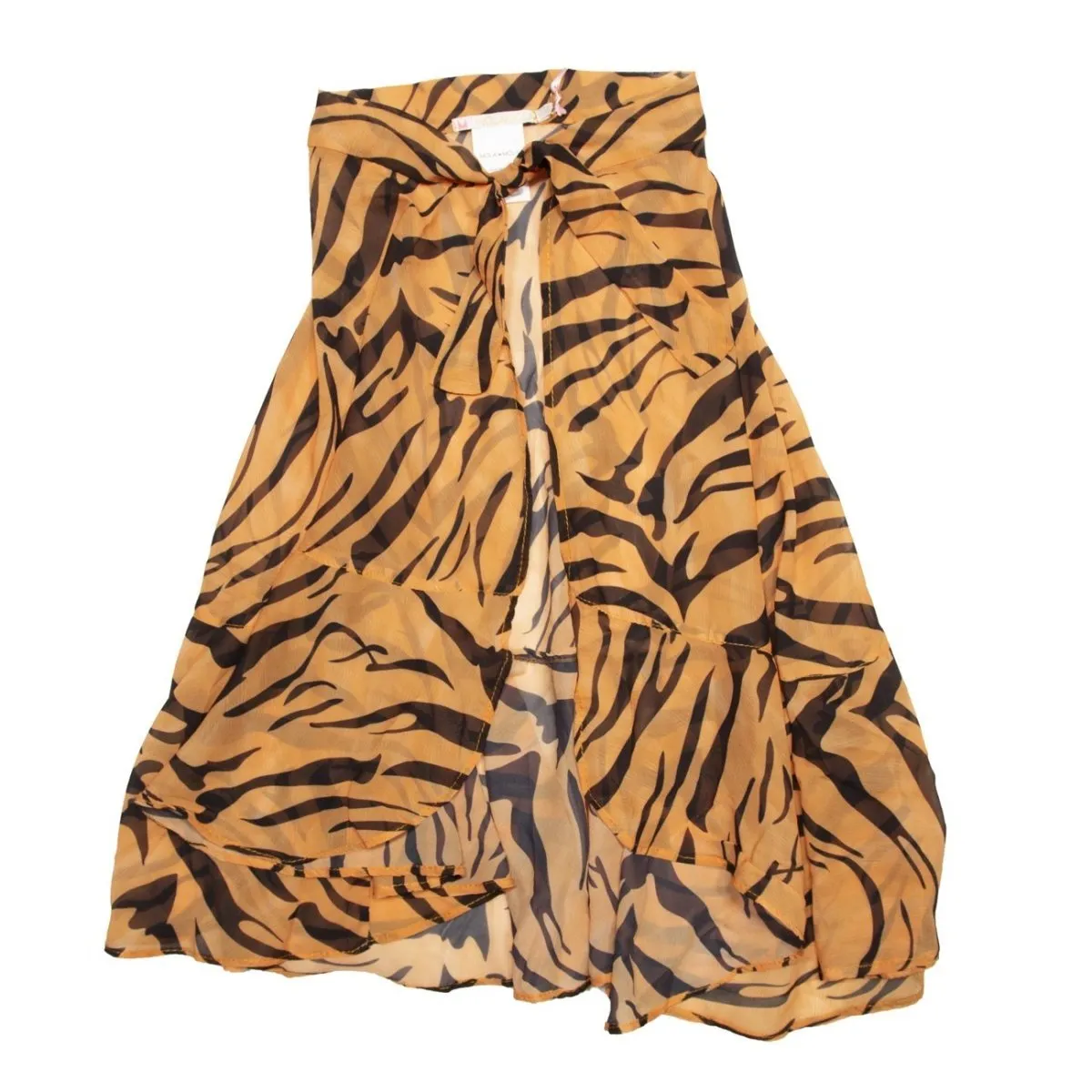 TIGER COVER UP WRAP SKIRT