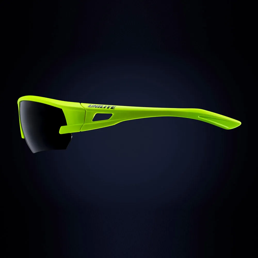 Unilite Safety Glasses With K&N Dark Smoke Lenses